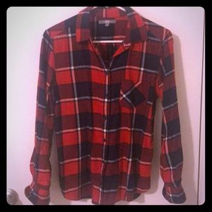 UNIQLO | Long Sleeve Flannel Shirt - Med